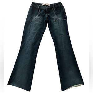 pxc rhinestone bootcut jeans